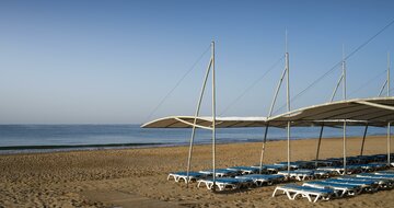 Terrace Elite Resort - pláž - letecký zájazd CK Turancar - Turecko, Gündogdu