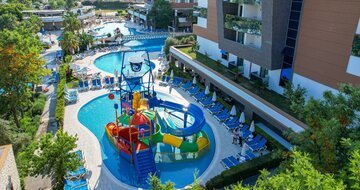 Terrace Elite Resort - detské šmykľavky - letecký zájazd CK Turancar - Turecko, Gündogdu
