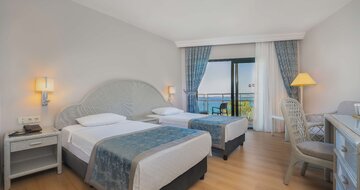 Aska Just in Beach - izba s výhľadom na more - letecký zájazd CK Turancar - Turecko, Avsallar
