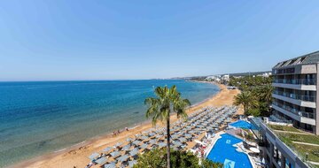 Aska Just in Beach - pláž a blok B - letecký zájazd CK Turancar - Turecko, Avsallar