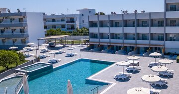 Hotel Tsampika - bazén - letecký zájazd CK Turancar (Rodos, Faliraki)