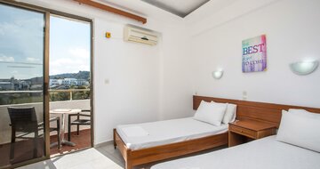 Hotel Nikos - izba - letecký zájazd CK Turancar (Rodos, Faliraki)