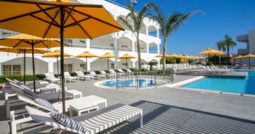 Hotel Orion - bazén - letecký zájazd CK Turancar (Rodos, Faliraki)