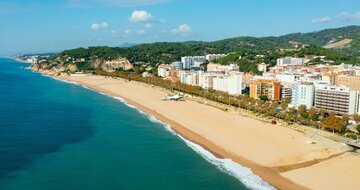 DWO Les Palmeres - pláž - letecký zájazd CK Turancar - Španielsko, Calella