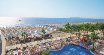 Hotel Fafa Aqua Resort - pláž - letecký zájazd CK Turancar - Albánsko, Durres