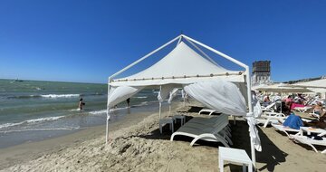 Hotel Fafa Aqua Resort - pláž - letecký zájazd CK Turancar - Albánsko, Durres