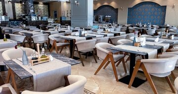 Fafa Aqua Blue – jedáleň – letecký zájazd CK Turancar – Albánsko, Durrës