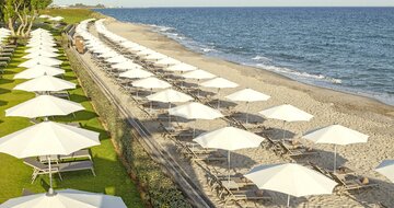 Neptune Luxury Resort - pláž - letecky zájazd CK Turancar - Mastichari, Kos