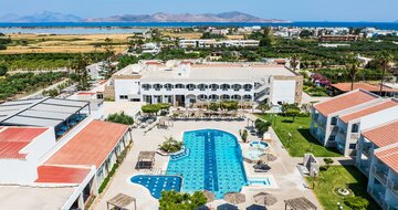 K.Illios Resort - letecký záber - letecky zájazd CK Turancar - Tigaki, Kos