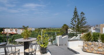 K.Illios Resort - terasa - letecky zájazd CK Turancar - Tigaki, Kos