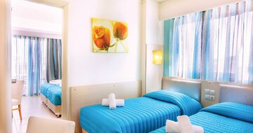 Kouros Palace hotel - rodinná izba - letecky zájazd CK Turancar - Mastichari, Kos