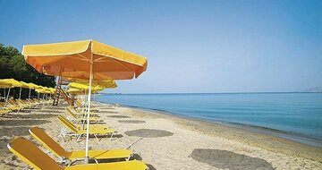 Akti Coast Club - pláž - letecky zájazd CK Turancar - Marmari, Kos