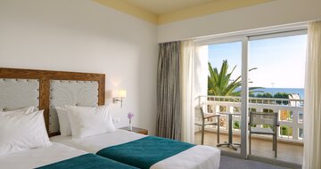 hotel Atantica beach - izba s výhľadom na more - letecký zájazd CK Turancar - Kos, Kardamena
