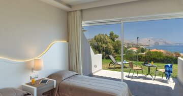 Hotel Rodos Princess - rodinná izba superior s výhľadom na more - letecký zájazd CK Turancar (Rodos, Kiotari)