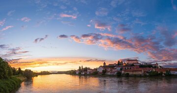 CK Turancar, autobusový poznávací zájazd, Rakúsko - Taliansko - Slovinsko, Ptuj, rieka Drava