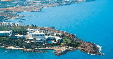 Cynthiana Beach Hotel - letecký záber - letecký zájazd CK Turancar - Cyprus, Paphos