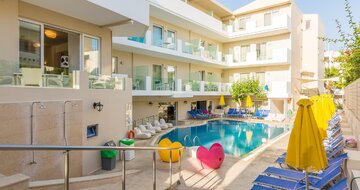 Hotel Dimitrios Beach - hotel - letecký zájazd CK Turancar - Kréta, Rethymno