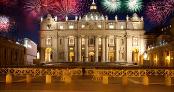 CK Turancar, Letecký poznávací zájazd, Taliansko, Predvianočná atmosféra v Ríme, Bazilika sv. Petra