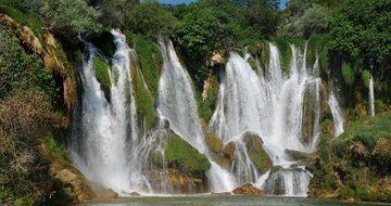 CK Turancar, autobusový poznávací zájazd, Balkán, Bosna a Hercegovina, vodopády Kravica 