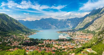 CK Turancar, autobusový poznávací zájazd, Balkán, Čierna Hora, Kotor, panoráma mesta