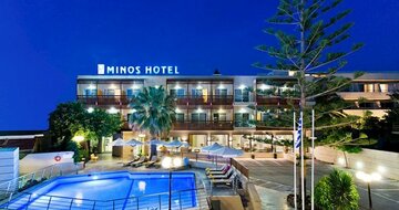 Minos Hotel - hotel - letecký zájazd CK Turancar - Kréta, Rethymno