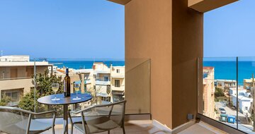 Minos Ambassador - balkón - letecký zájazd CK Turancar - Kréta, Rethymno