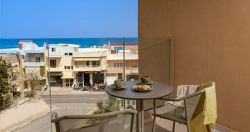 Minos Ambassador - balkón - letecký zájazd CK Turancar - Kréta, Rethymno