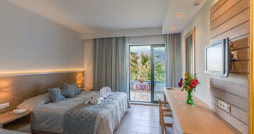 Hotel Tigaki - izba s výhľadom na bazén/záhradu - letecky zájazd CK TURANCAR Kos Tigaki