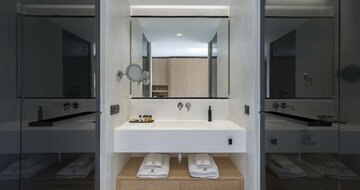 Hotel D´Andrea Lagoon - kupelňa v izbe PREMIUM - letecky zájazd CK Turancar - Marmari, Kos