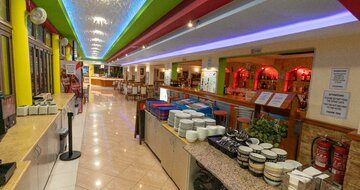 Grecian Fantasia resort - reštaurácia - letecký zájazd CK Turancar (Rodos, Faliraki)