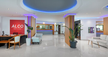 Hotel Oceanis Park - vstupná hala - letecký zájazd CK Turancar - Ixia, Rodos