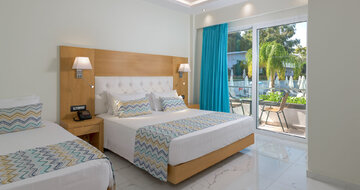 Hotel Oceanis Park - dvojlôžková izba s prístelkou - letecký zájazd CK Turancar - Ixia, Rodos