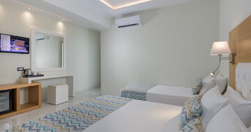 Hotel Oceanis Park - dvojlôžková izba s prístelkou - letecký zájazd CK Turancar - Ixia, Rodos