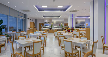 Hotel Oceanis Park - reštaurácia - letecký zájazd CK Turancar - Ixia, Rodos