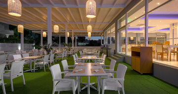 Hotel Oceanis Park - reštaurácia - letecký zájazd CK Turancar - Ixia, Rodos