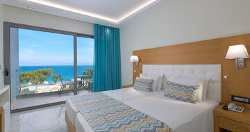 Hotel Oceanis Park - izba s výhľadom na more - letecký zájazd CK Turancar - Ixia, Rodos
