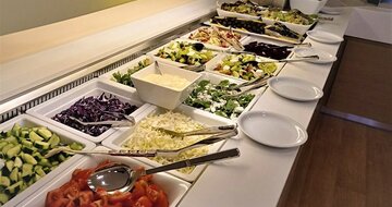 Apollon Hotel - bufetové stoly - letecký zájazd CK Turancar - Kréta, Agios Nikolaos