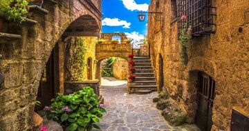 CK Turancar, letecký poznávací zájazd, Tajomstvá Umbrie a Lazia, Civita di Bagnoregio