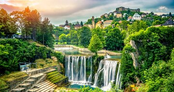 CK Turancar, poznávacie zájazdy autobusom, Národné parky a poklady Jadranu - Chorvátsko a Bosna a Hercegovina, Bosna a Hercegovina, Jajce