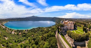 Poznávacie zájazdy autobusom CK Turancar, Rím a olasť Lazio, Castel Gandolfo - jazero Albano