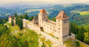 Autobusové poznávacie zájazdy CK Turancar, Česká Republika, Šumava a Bavorský les, hrad Kašperk