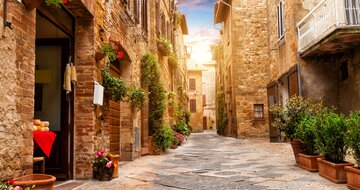 CK Turancar, letecký poznávací zájazd, Zákutia Toskánska a ostrov Elba, Pienza