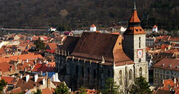 CK Turancar, autobusový poznávací zájazd, Rumunsko - Sedmohradsko a Transylvánia, Brašov, Čierna katedrála