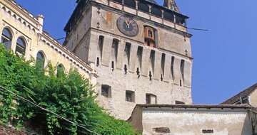 CK Turancar, autobusový poznávací zájazd, Rumunsko - Sedmohradsko a Transylvánia, Sighisoara, orloj