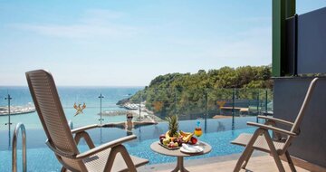 Mylome Luxury Hotel & Spa - izba s priamym vstupom do bazéna - letecký zájazd CK Turancar - Turecko, Okurcalar