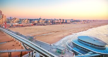 CK Turancar, Letecký poznávací zájazd, Holandská tulipánová cesta, pláž Scheveningen