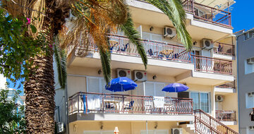 Aparthotel Marialena - exteriér - letecký zájazd CK Turancar - Grécko, Thasos, Potos