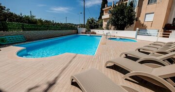 Aparthotel Marialena - bazén - letecký zájazd CK Turancar - Grécko, Thasos,Potos