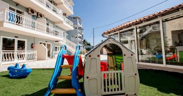 Aparthotel Marialena - exteriér - letecký zájazd CK Turancar - Grécko, Thasos, Potos