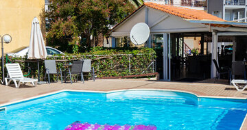 Aparthotel Marialena - bazén - letecký zájazd CK Turancar - Grécko, Thasos,Potos